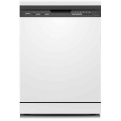 Lavavajillas Midea MFD60S080WES, 12 cub, E, Blanco