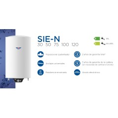 Termo Electrico Aparici SIE075N, 75L, Triposiciona