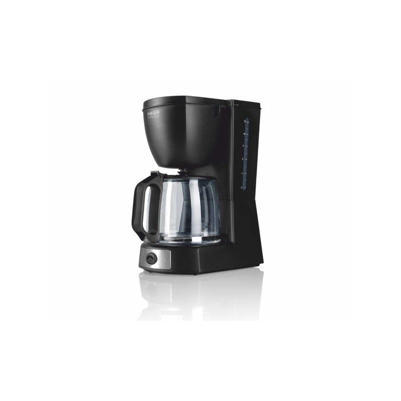 Cafetera goteo Haeger CM68B007A, 12 tazas negra,