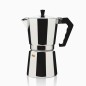 Cafetera italiana Haeger CP09A008A, 9 tazas, alumi