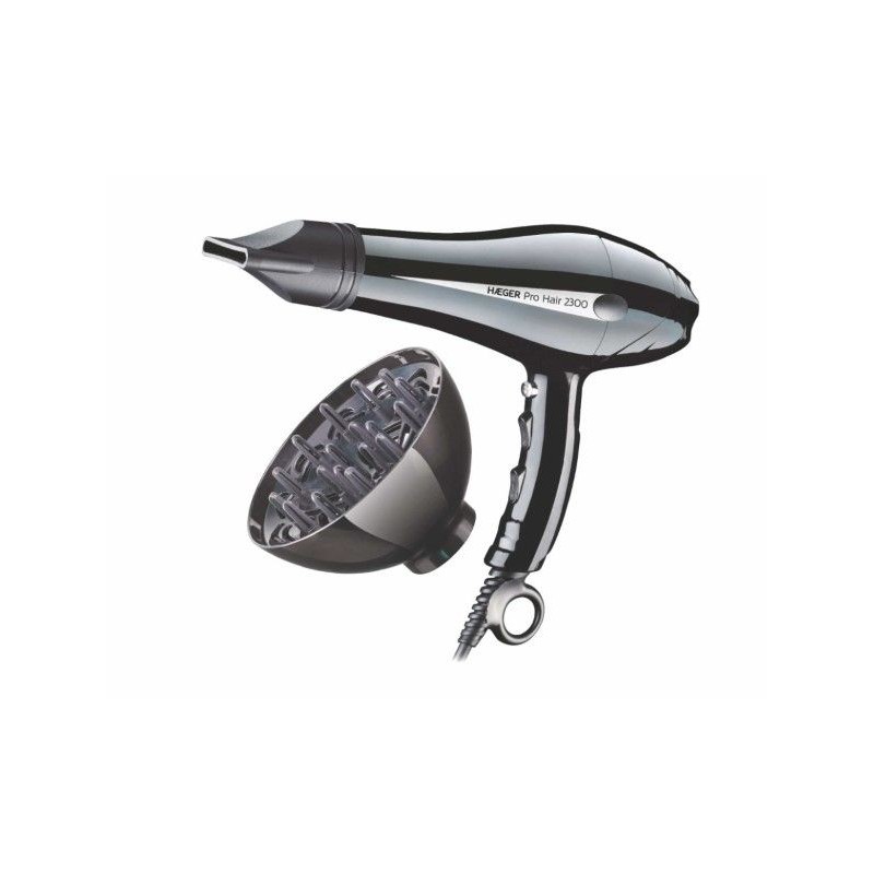 Secador pelo Haeger HD230011B, pro hair 2300w moto