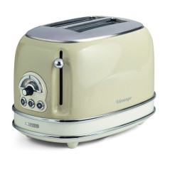 Tostador Ariete 15513, vintage beige, 2 r