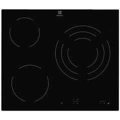 Vitrocerámica Electrolux EHF6232IOK, 3 zonas, 27cm