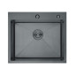 Fregadero Nova PADUA5545N, 1C 50X54, Inox negro