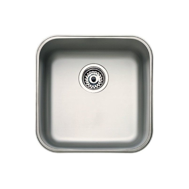 Fregadero Teka BE4040, 1C, Bajo Encimera, 50cm, Ix