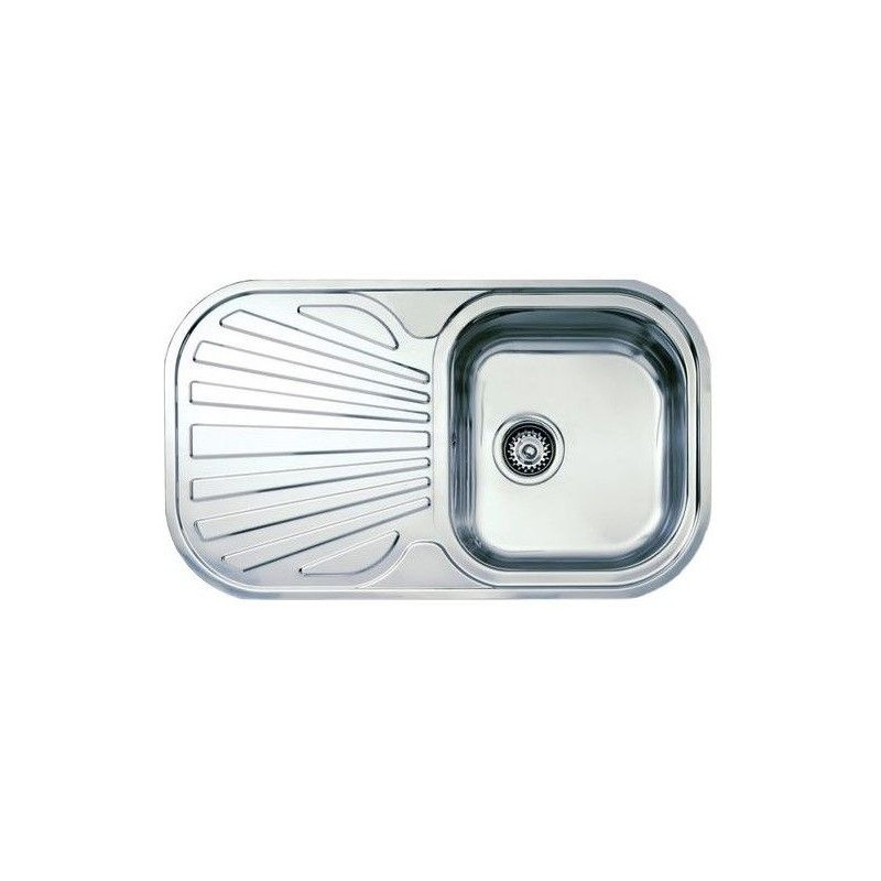 Fregadero Teka Stylo 1C1E, Reversible, 45cm